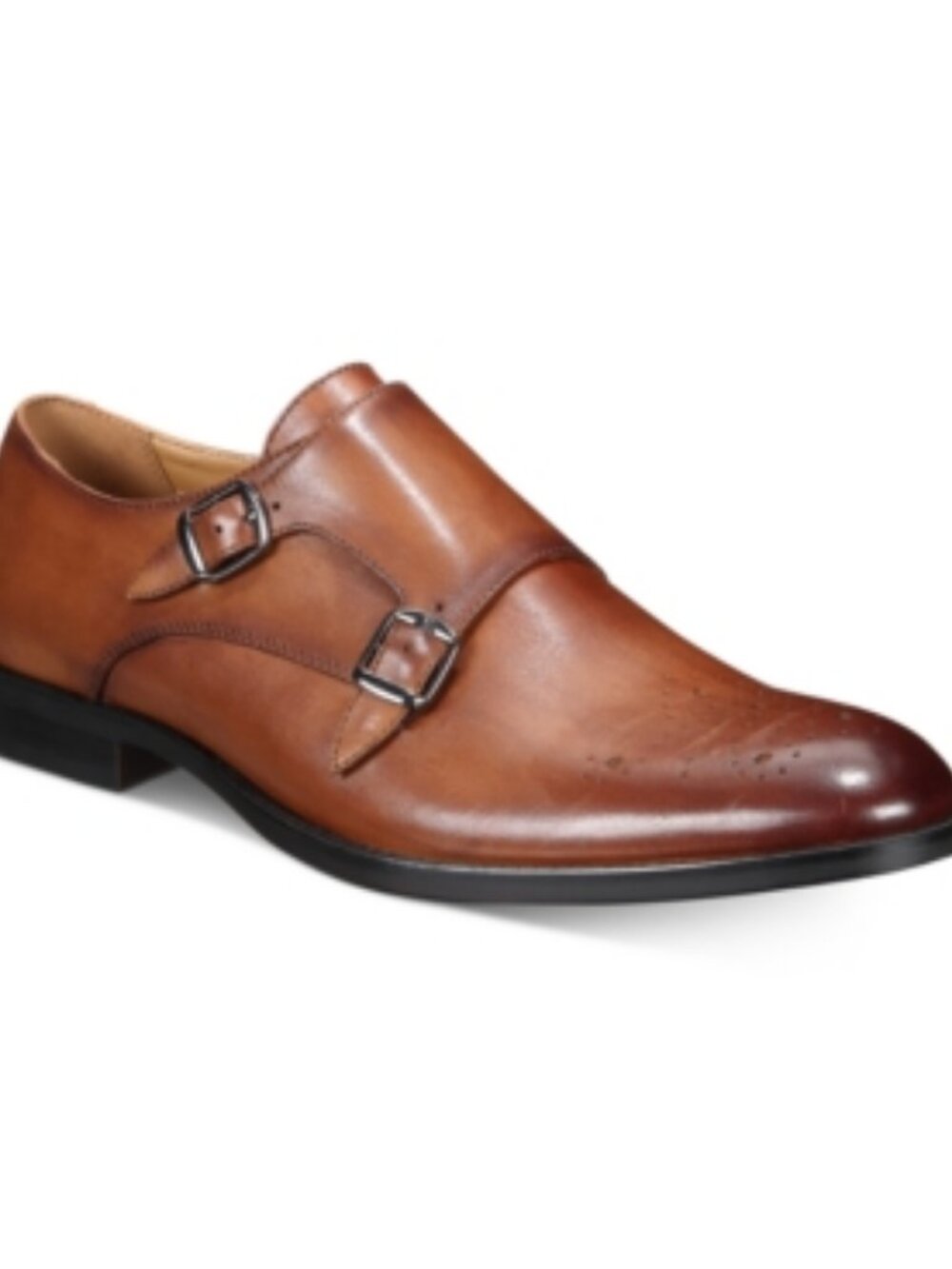 **SALE** Alfani Men's Sheridan Darius Leather Buckle Dress Oxford--1294